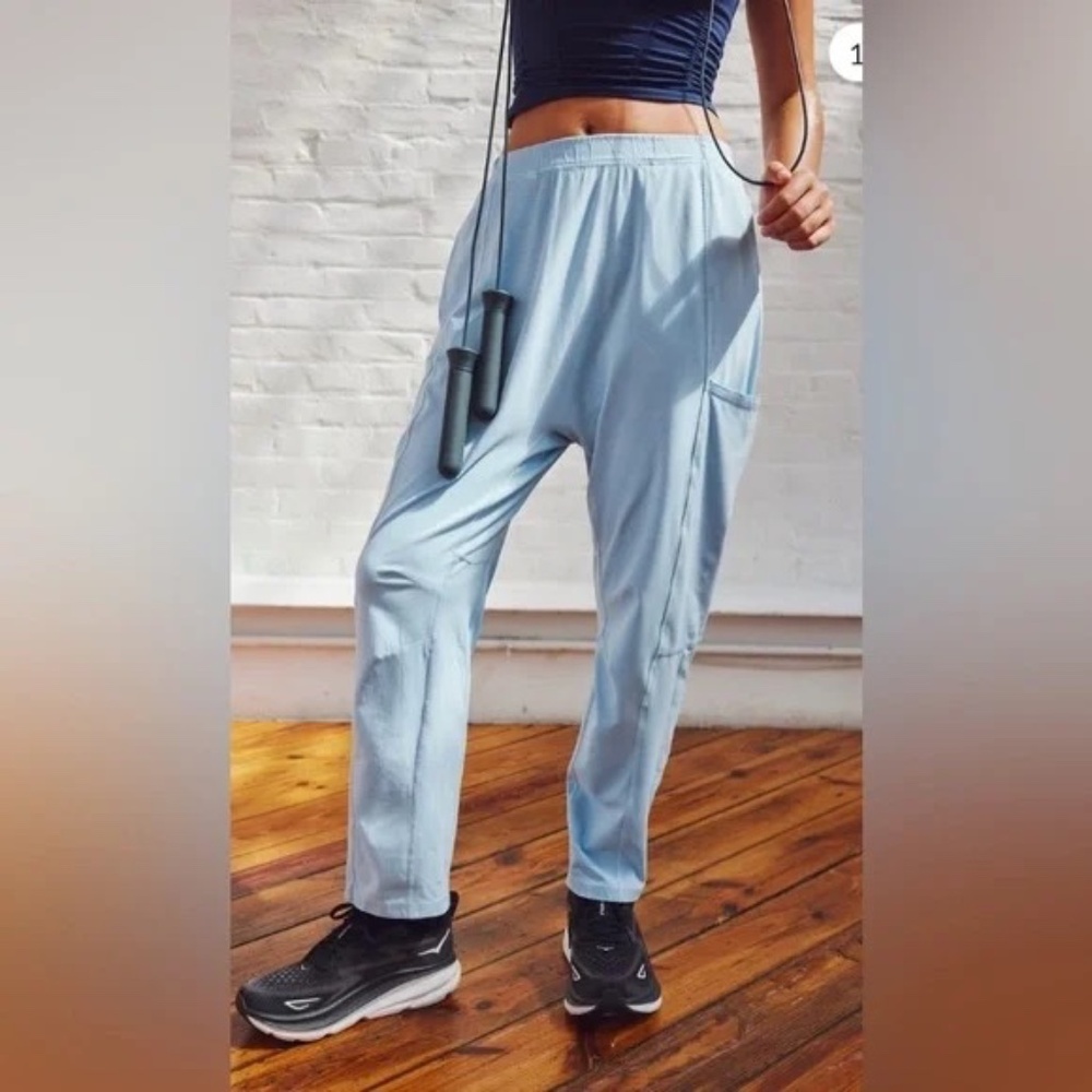 FP Movement Free People Hot Shot Pants Mediterranean Blue